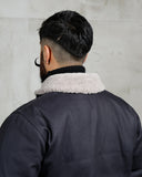 1944 N1 Deck Jacket Elephant Skin Asphalt Pike Brothers