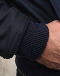 1942 Deck Zip Jacket dark blue Pike Brothers
