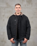 1943 N1 Deck Jacket Moleskin Sulphur Black Pike Brothers