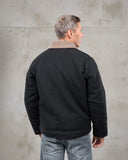 1943 N1 Deck Jacket Moleskin Sulphur Black Pike Brothers