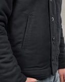 1943 N1 Deck Jacket Moleskin Sulphur Black Pike Brothers