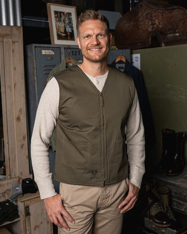1942 C2 Vest olive drab Pike Brothers