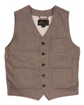 1937 Roamer Vest HBT brown Pike Brotherts