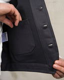 1937 Roamer Vest Elephant Skin asphalt grey Pike Brothers