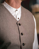 1905 Hauler Vest HBT brown Pike Brothers