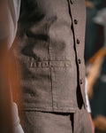 1905 Hauler Vest HBT brown Pike Brothers