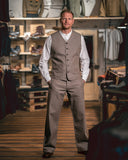 1905 Hauler Vest HBT brown Pike Brothers