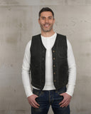 1937 Roamer Vest Waxed Olive Pike Brothers