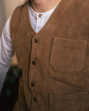 1937 Roamer Vest Mulholland brown Pike Brothers