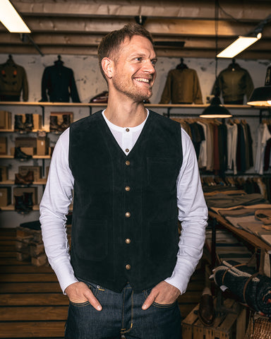 1937 Roamer Vest Mulholland black Pike Brothers