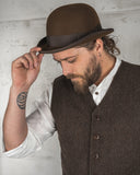 1921 Bowler Hat Brown Pike Brothers