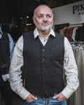 1937 Roamer Vest Beaver black Pike Brothers