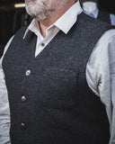 1937 Roamer Vest Beaver black Pike Brothers