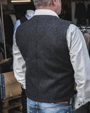1937 Roamer Vest Beaver black Pike Brothers