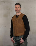 1937 Roamer Vest waxed tan Pike Brothers