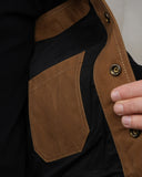 1937 Roamer Vest waxed tan Pike Brothers