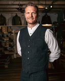 1937 Roamer Vest Glasgow Grey Pike Brothers