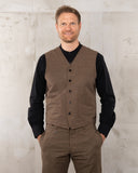 1937 Roamer Vest Raymond brown Pike Brothers