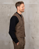 1937 Roamer Vest Raymond brown Pike Brothers