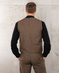 1937 Roamer Vest Raymond brown Pike Brothers
