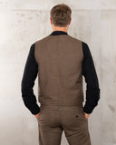 1937 Roamer Vest Raymond brown Pike Brothers