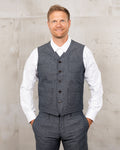1937 Roamer Vest Smoke Grey Pike Brothers