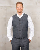 1937 Roamer Vest Smoke Grey Pike Brothers