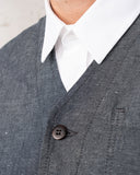 1937 Roamer Vest Smoke Grey Pike Brothers