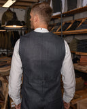 1905 Hauler Vest blue wabash Pike Brothers