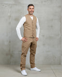 1908 Hazienda Vest Panama Beige Pike Brothers