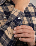 1937 Roamer Shirt blue flannel Pike Brothers