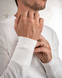 1954 Utility Shirt Long Sleeve ecru Pike Brothers