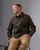 1943 CPO Shirt olive wool Pike Brothers