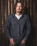 1937 Roamer Shirt blue wabash denim Pike Brothers