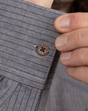 1923 Buccanoy Shirt grey striped Pike Brothers