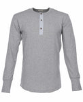 1927 Henley Shirt long sleeve light grey Pike Brothers