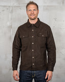 1943 CPO Shirt Moleskin soil brown Pike Brothers