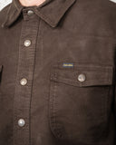 1943 CPO Shirt Moleskin soil brown Pike Brothers