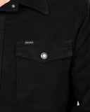 1943 CPO Shirt Moleskin sulphur black Pike Brothers