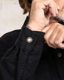 1943 CPO Shirt Moleskin sulphur black Pike Brothers