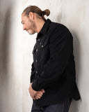 1943 CPO Shirt Moleskin sulphur black Pike Brothers