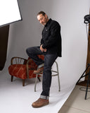 1943 CPO Shirt Moleskin sulphur black Pike Brothers