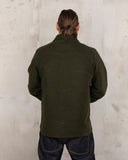 1943 CPO Shirt Moleskin moss Pike Brothers