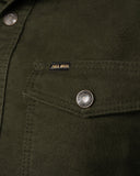 1943 CPO Shirt Moleskin moss Pike Brothers