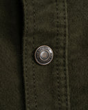 1943 CPO Shirt Moleskin moss Pike Brothers