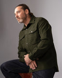 1943 CPO Shirt Moleskin moss Pike Brothers