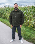 1943 CPO Shirt Moleskin moss Pike Brothers