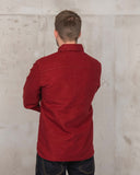 1943 CPO Shirt Moleskin dark red Pike Brothers