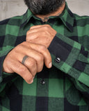 1943 CPO Shirt Buffalo green flannel Pike Brothers