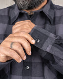 1943 CPO Shirt Buffalo grey flannel Pike Brothers
